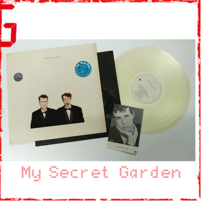 Pet Shop Boys ‎- Actually Limited Edition, Numbered Clear Vinyl 1987 Asia Version Vinyl LP (With Postcard)***READY TO SHIP from Hong Kong***